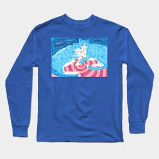 Blue cast snuggle Long Sleeve T-Shirt